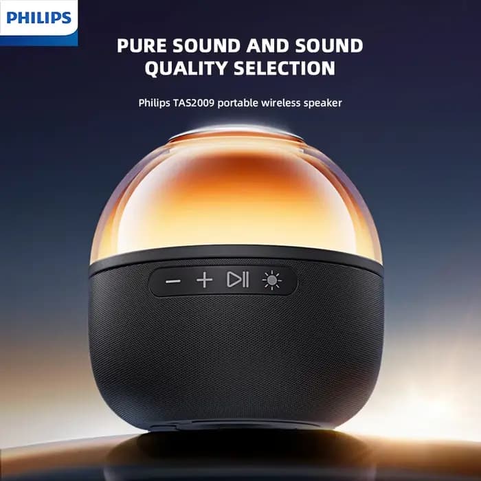 Philips TAS2009 Haut-parleur Bluetooth sans fil intelligent Pratique pour la maison 360 ° Audio sonore surround avec