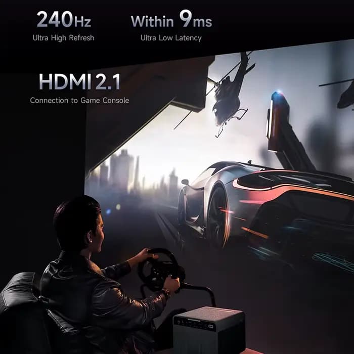 Formovie X5 Triple projecteur Laser natif 4K 2450CVIA 4500ANSI Lumen DLP Portable DTS-HD théâtre Dolby Vision pour maison 4K cinéma