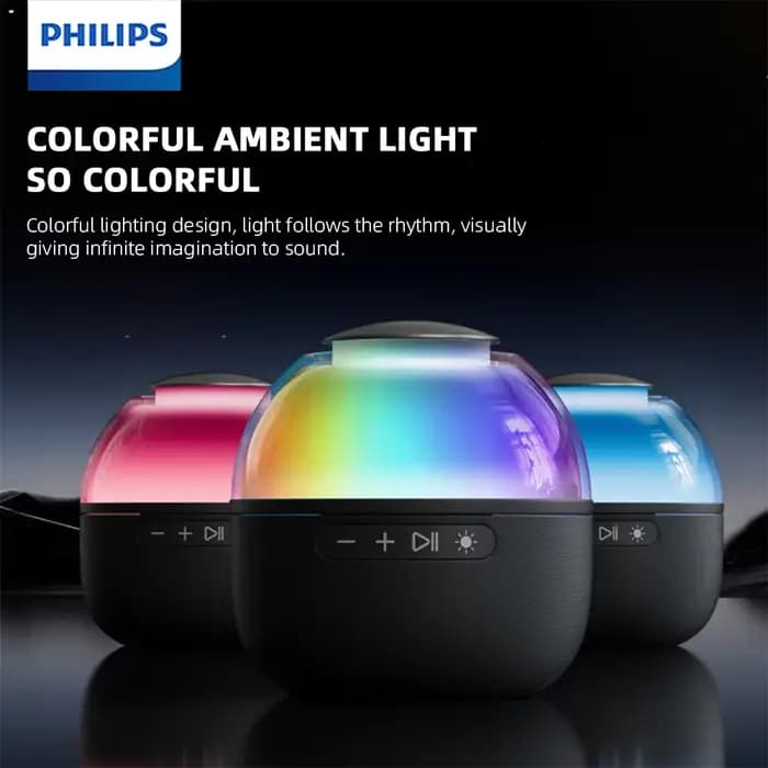 Philips TAS2009 Haut-parleur Bluetooth sans fil intelligent Pratique pour la maison 360 ° Audio sonore surround avec