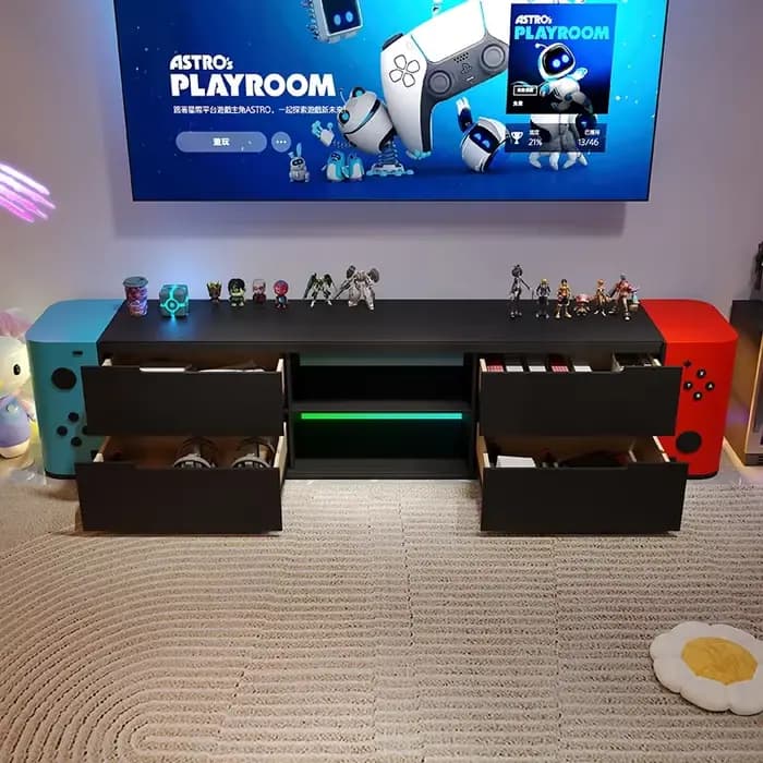 Meuble TV de jeu moderne