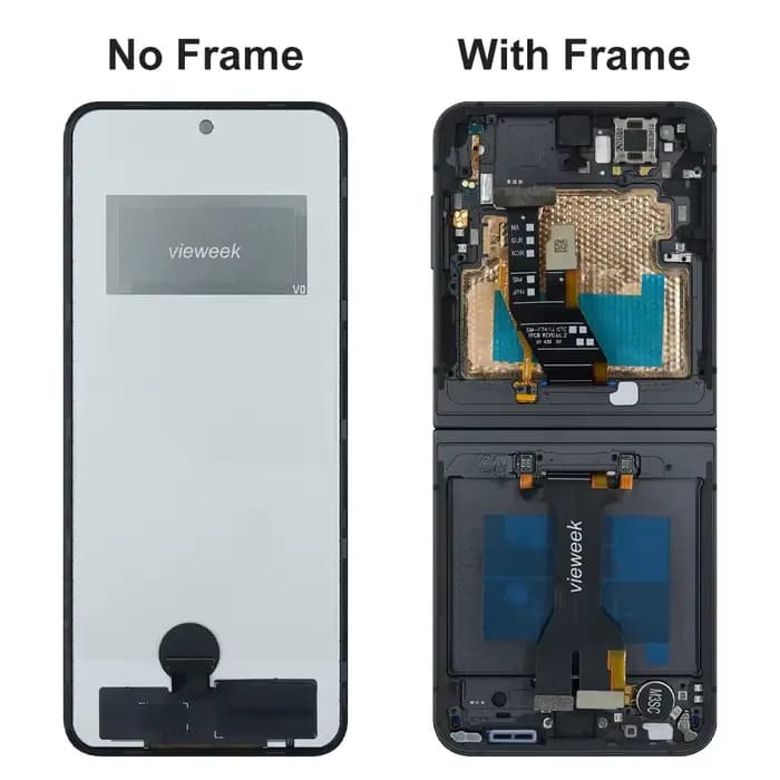 Écran LCD TFT Z Flip6 SM-F741B SM-F741B/DS pour Samsung Galaxy Z Flip 6, écran tactile LCD avec cadre