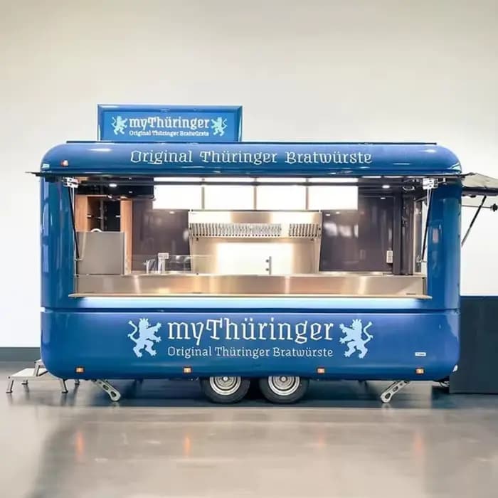 Barres mobiles entièrement équipées, camion de nourriture de boulangerie personnalisé, café Taco, barbecue, chariot de nourriture de rue avec équipement multifonctionnel