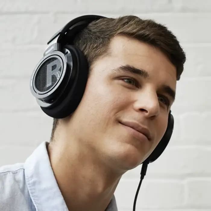 Casque Stéréo Audiophile Rétro Classique PHILIPS SHP9500 Ouvert