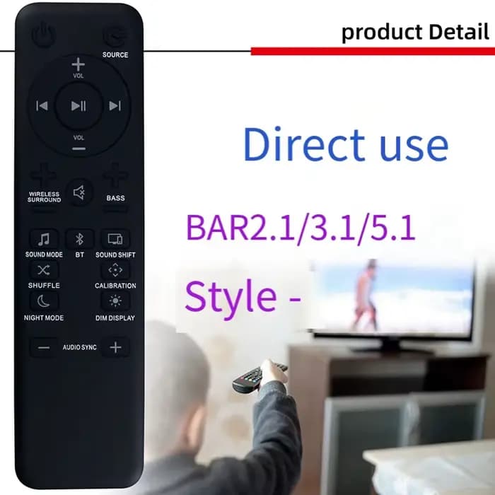 Système de Barre de Son Ultra HD 4K Sans Fil