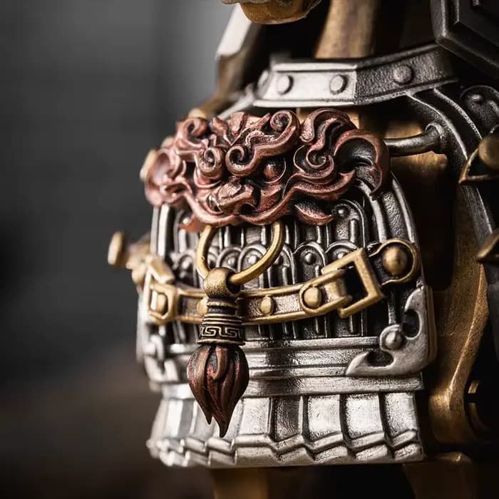 Modèle de cheval articulé en métal magnétique Rmored Version Warhorse, décoration classique, charmant, collection de cadeaux, ornement de série