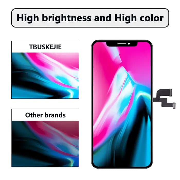 Ensemble écran tactile LCD OLED, AAA +++, pour iPhone X, Poly Max, XS, 11, 12, 13 Pro Max, 13 Mini, 14 Plus