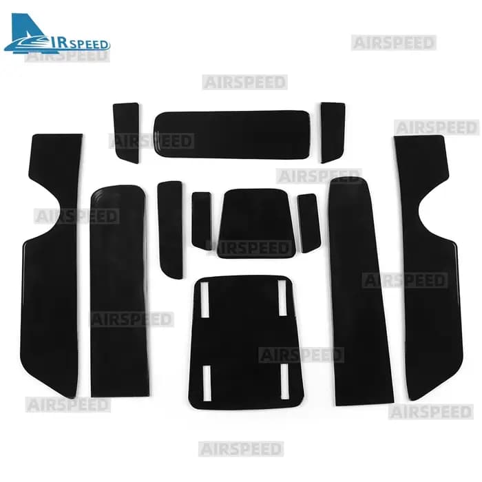 Tapis de fente antidérapant en Silicone pour Jeep Avenger automatique 2023 2024 2025 2026, tapis de rainure de porte de voiture, accessoires étanches et anti-poussière