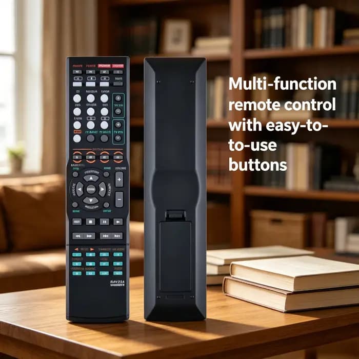 Télécommande de remplacement RAV284 compatible avec l'amplificateur AV Yamaha
