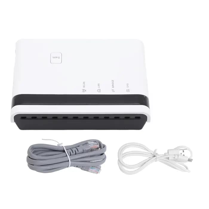 Serveur d'impression USB 10/100Mbps, partage de pont LAN, Modes autonomes filaires sans fil, serveur d'impression, prise en charge Plug and Play, 4 imprimantes EU