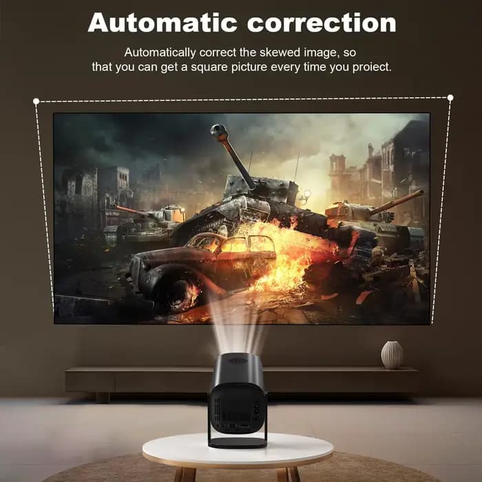 Nouveau projecteur P30 2026 LED de style libre pour cinéma maison compatible avec les téléphones HUAWEI Xiaomi IOS