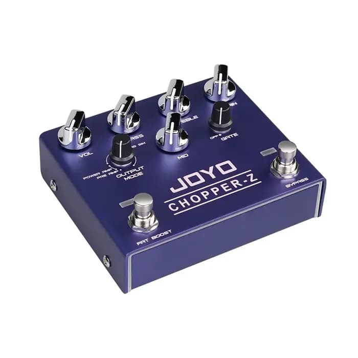 JOYO R-18 CHOPPER-Z pédale de distorsion pédale d'effet de guitare haute Gain AMP Simulation moderne métal son bruit porte pièces de guitare
