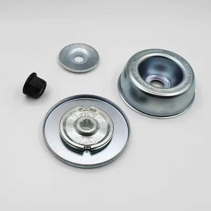 Kit d'entretien d'adaptateur de lame pour débroussailleuse Stihl, rondelle de poussée de boîte de vitesses de tête, écrou de collier, FS120, FS250, FS55, M10x1.0