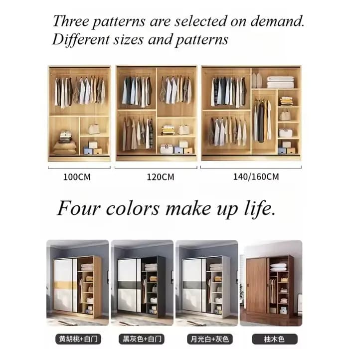 Armoires de chambre pleine grandeur, rangement pour loisirs créatifs, esthétique blanche, armoires de sol compactes, ensembles de commodes, meubles de maison
