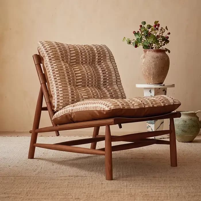 Chaises de salon de luxe, chaise longue ergonomique italienne en bois, confortable, style Bauhaus, pour la lecture, meubles de maison