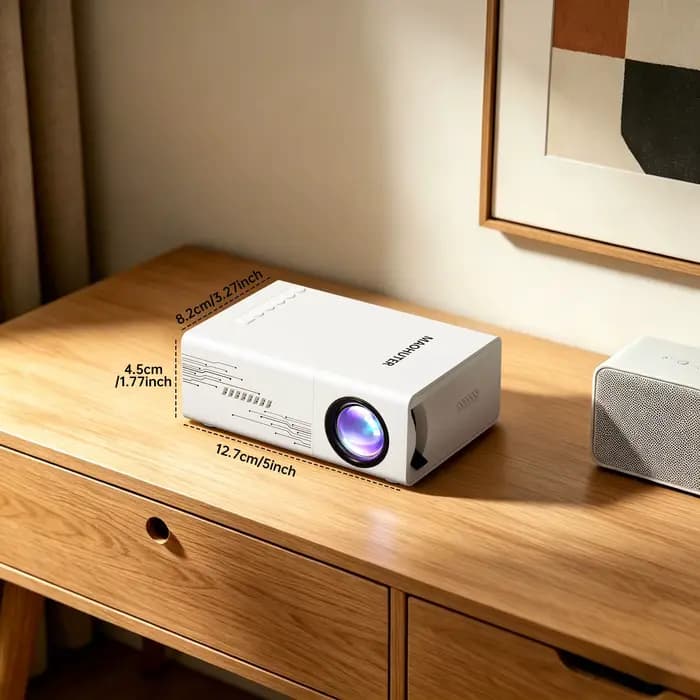 Mini projecteur HD effet home cinéma