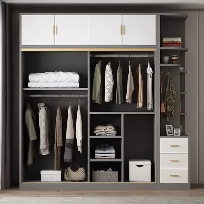 Armoire de maison européenne, organisateur de rangement, chambre à coucher, armoire multifonction, Organization d'appartement, meubles Szafki Do Salonu