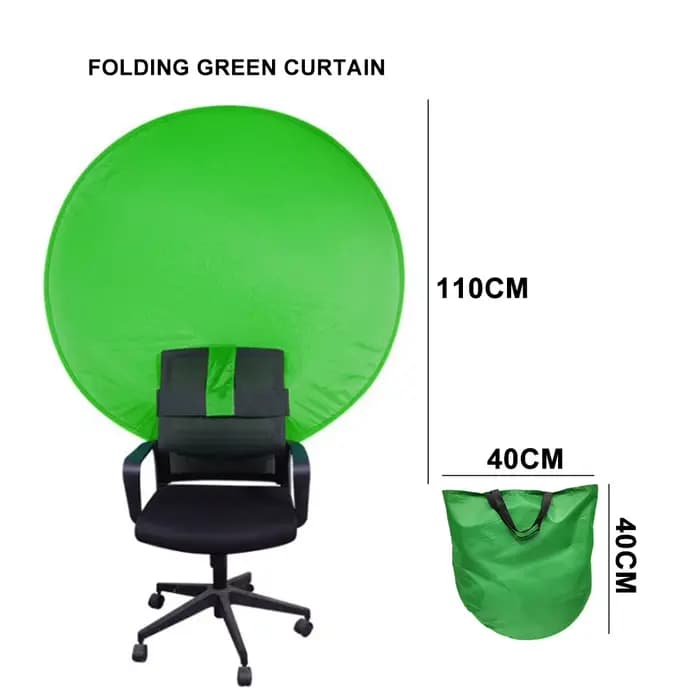 110 cm vert écran toile de fond photographie