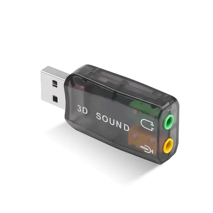 Carte son externe USB 5.1 canaux indépendante pour ordinateur portable