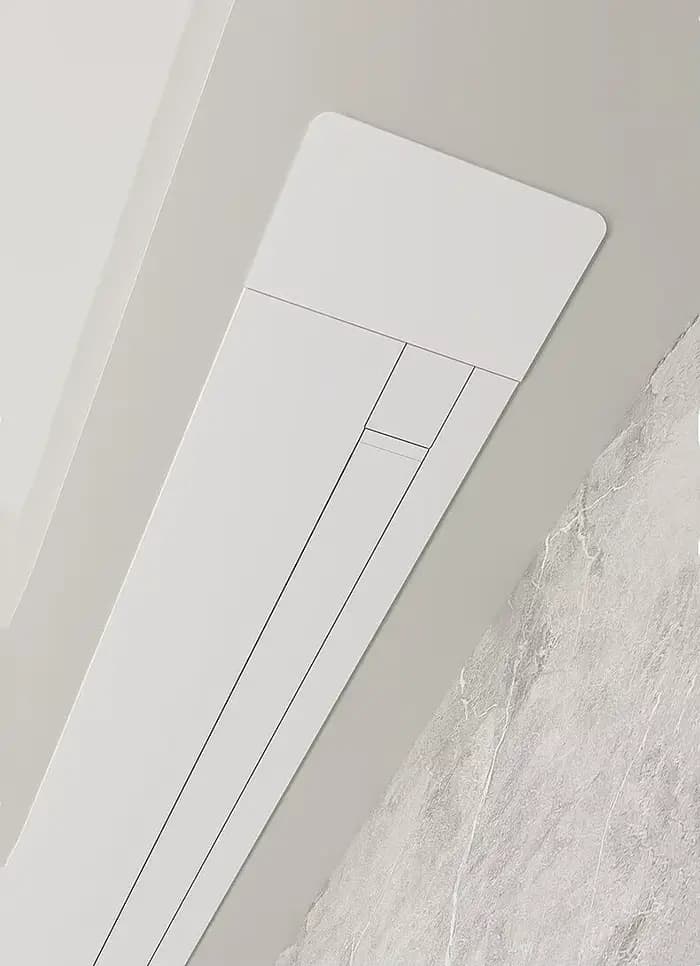 Écran de projection électrique encastré au plafond de 72 à 110 pouces, ALR gris cristal 16:9, anti-lumière pour projecteur à longue portée, 3D 4K 8K
