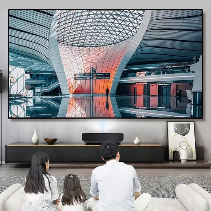 Écran de projection Fresnel 5.0 Pro ALR UST 120 pouces 16:9 à cadre fixe