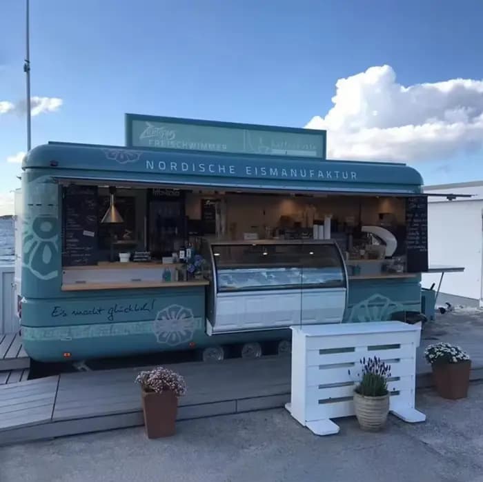 Barres mobiles entièrement équipées, camion de nourriture de boulangerie personnalisé, café Taco, barbecue, chariot de nourriture de rue avec équipement multifonctionnel