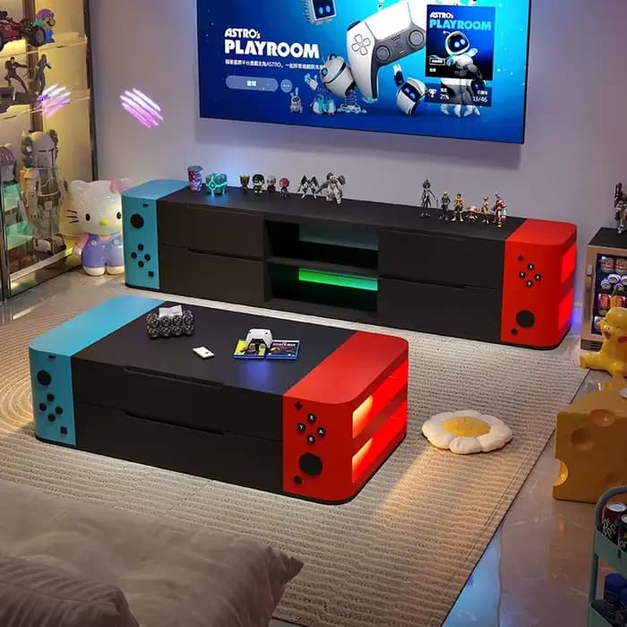Meuble TV de jeu moderne