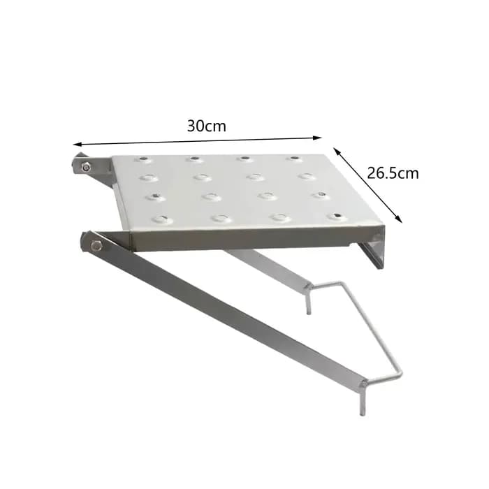 Plate-forme de travail en échelle avec pédale large et durable, échelle de travail, escalier pour garde-manger, cuisine, bureau, peintres domestiques, rêves pratiques