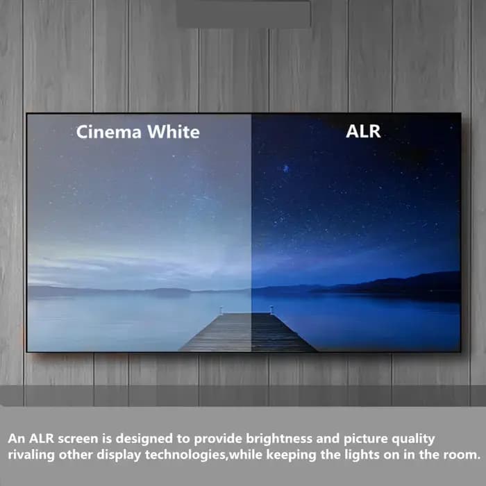 ALR – écran de Projection 4K de 200 pouces 16:9