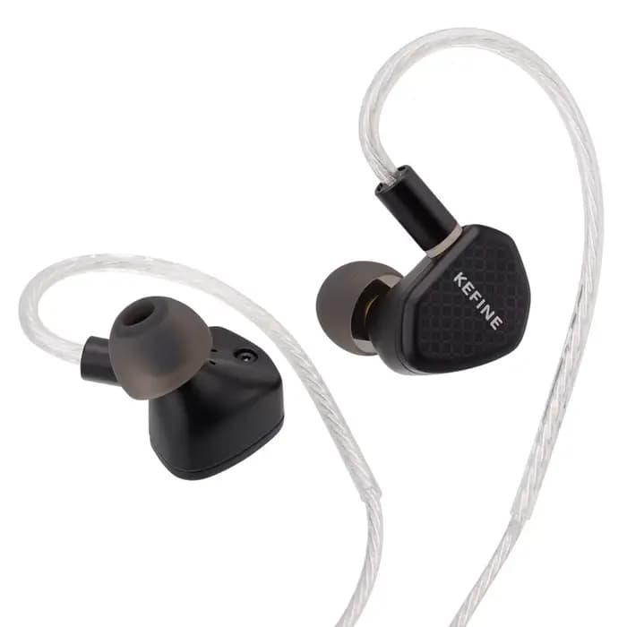 Angelears Audio Kefine Klean Écouteurs intra-auriculaires Hi-Fi avec transducteur dynamique à diaphragme DLC de 10 mm