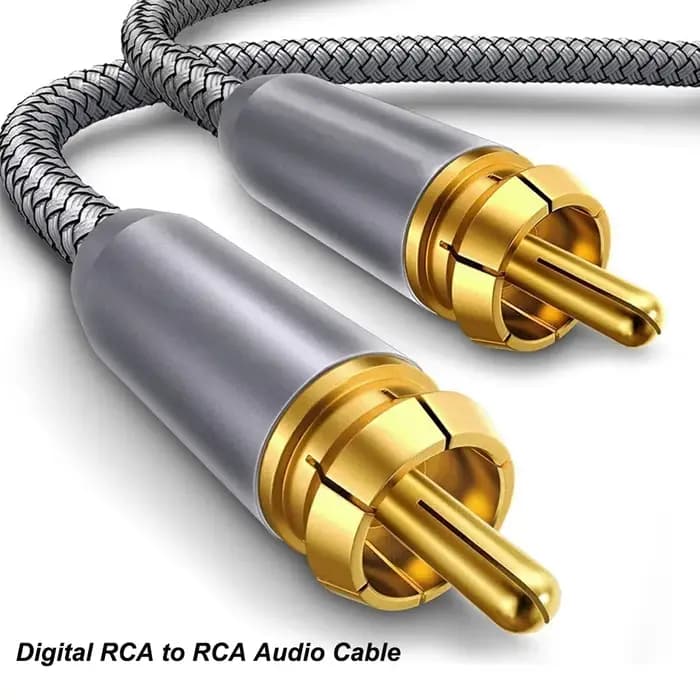 Câble Audio Coaxial Coaxial numérique RCA vers RCA mâle