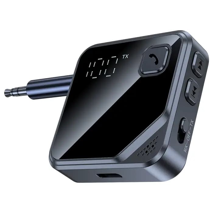 Transmetteur et récepteur Audio Bluetooth 5.4 2 en 1, adaptateur Audio Aux sans fil 3.5mm, transmett