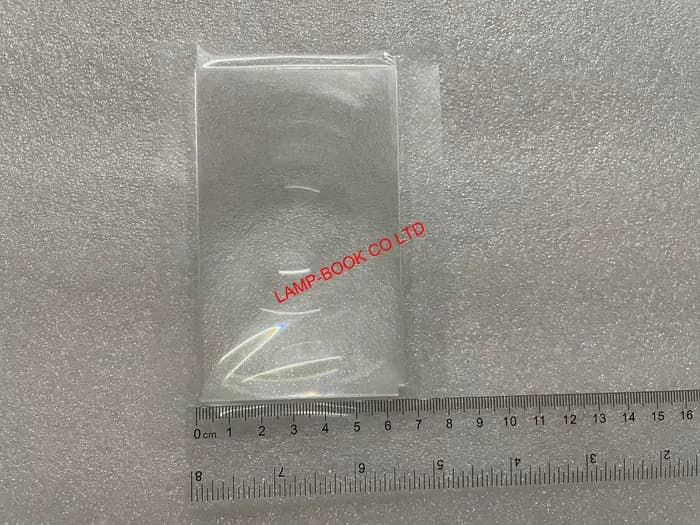 Lentille Fresnel compatible pour projecteur goojodoq 107 mm x 66 mm