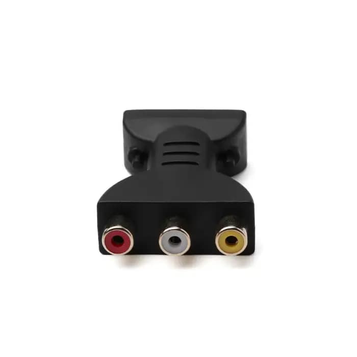Adaptateur Composite pour boîtier TV HD HD 1080P RCA AV vers HDMI