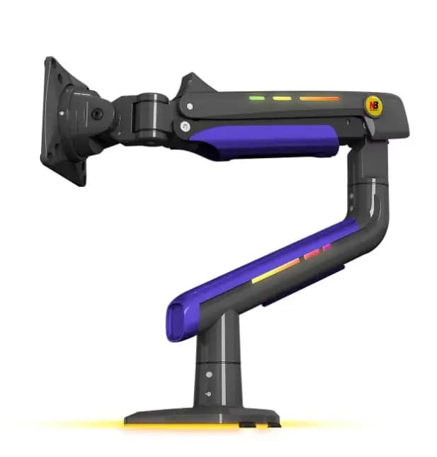 Bras de moniteur de jeu NB G60 E5 F5, écran Arc incurvé de 32 à 60 pouces, support de moniteur Ultra