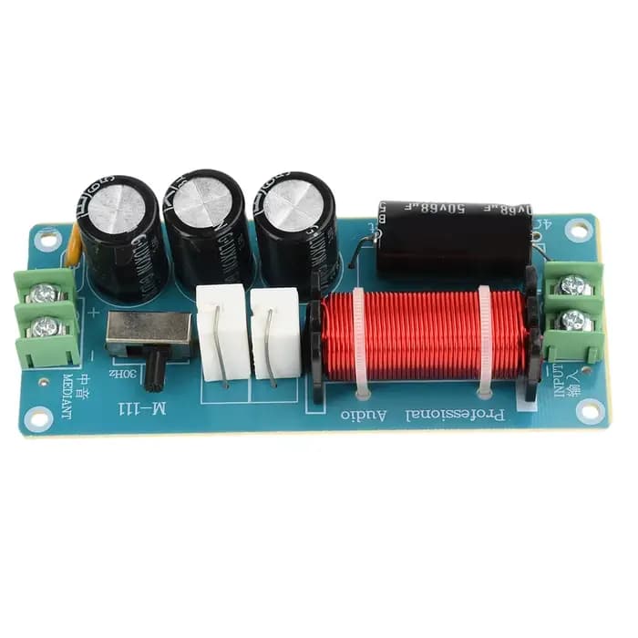 150W M-111 Car audio speaker crossover amplifier HiFi high-fidelity pure midrange crossover 750-2000