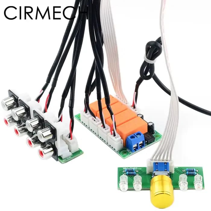 Commutateur de sélection de signal audio 4 voies CIRMECH