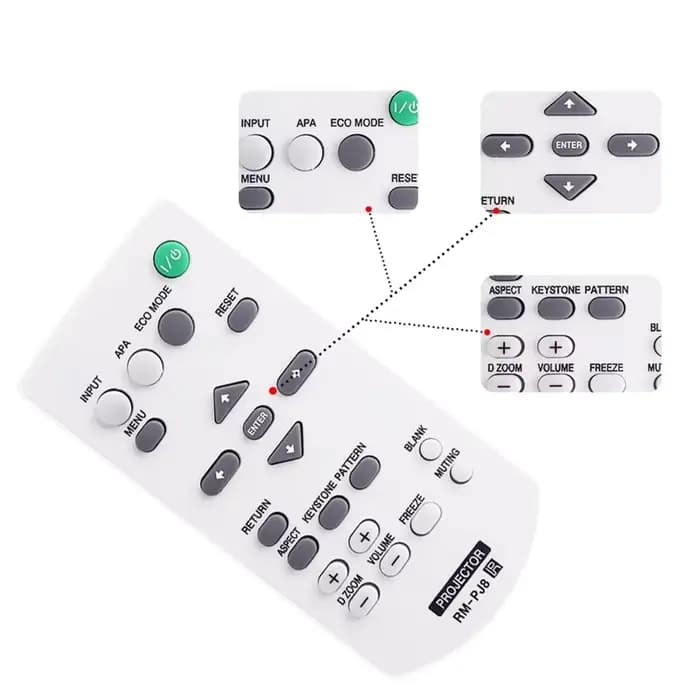 Pour projecteur Sony VPL-CH350 VPL-CH375 VPL-CH355 VPL-CH353 VPL-CW256 VPL-CW276