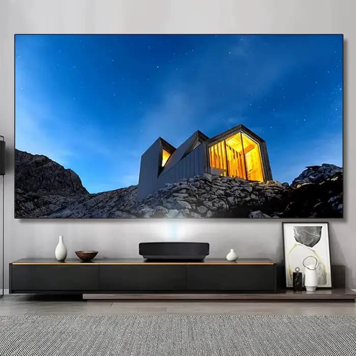 MIVISION 2026 nouvelle Version 5.0 écran ALR à jet Ultra court de Fresnel pour projecteur UST écrans de Projection à cadre fixe à lunette mince