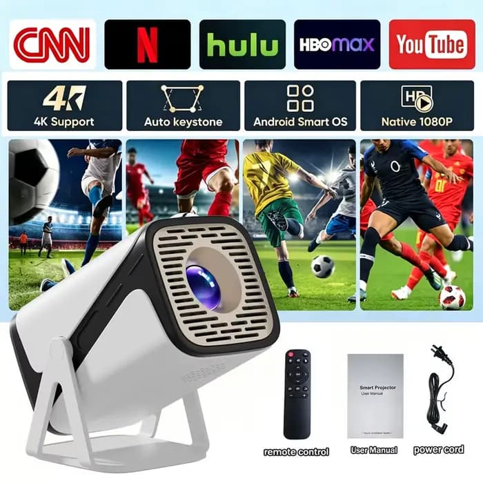 Projecteur intelligent Full HD 1080P