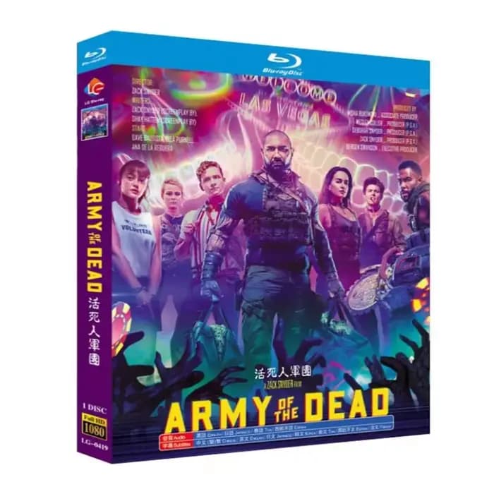 Armée des morts (2021) Disque Blu-ray Haute Définition BD