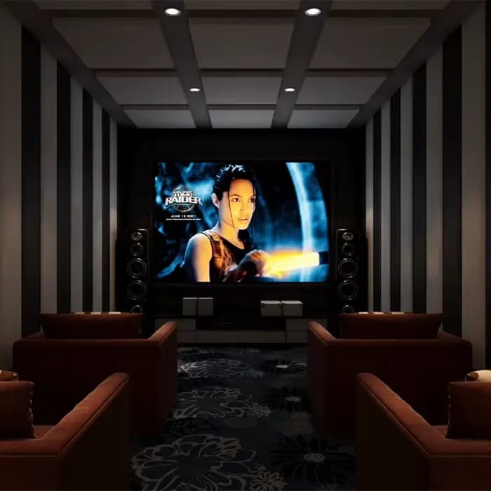 VisualMr-Tissu Acoustiquement Transparent avec Son Acoustique