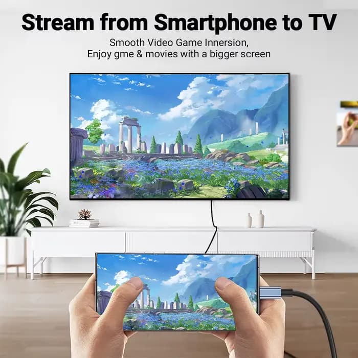Câble de Type C vers HDMI 8k @ 60Hz 4K @ 120Hz