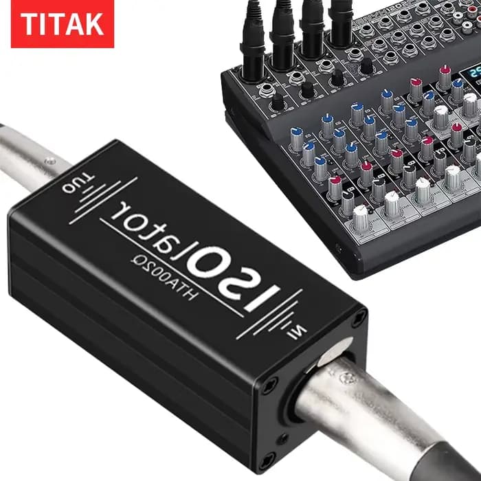 Filtre anti-bruit audio XLR 6