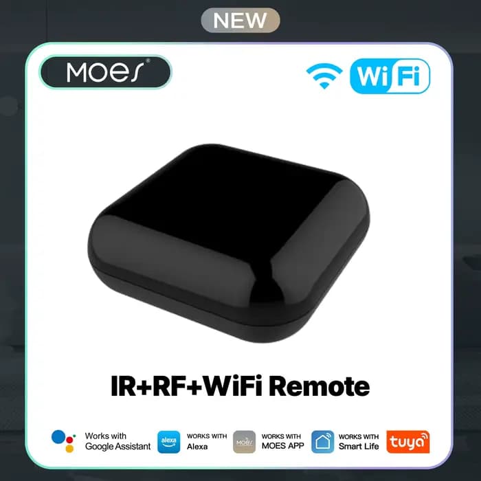 MOES Tuya WiFi IR RF télécommande pour climatisation TV