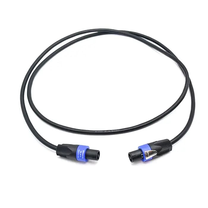 Câble de haut-parleur Audio professionnel NL4FX Speakon