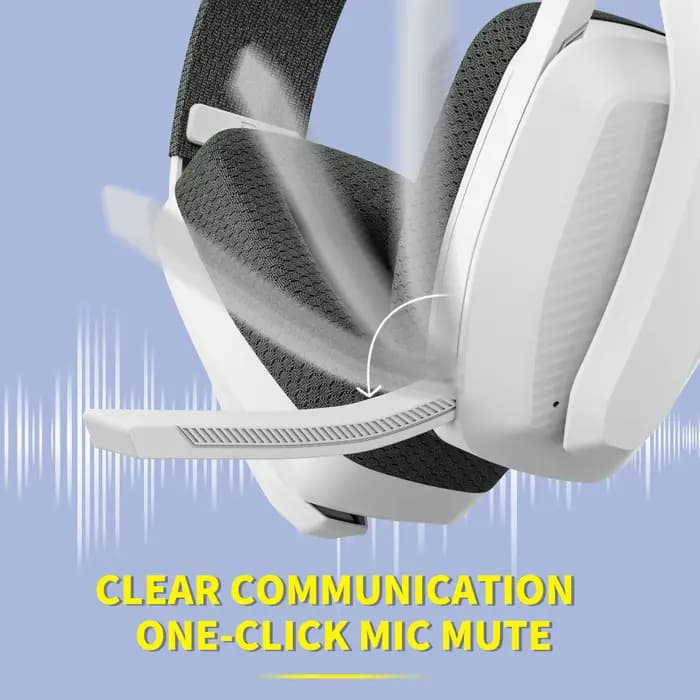 BINNUNE BW06 casques Bluetooth Gamer avec micro pour PS5 PS4 PC Mac Playstation casque de jeu sans fil 2.4GHz avec Microphone