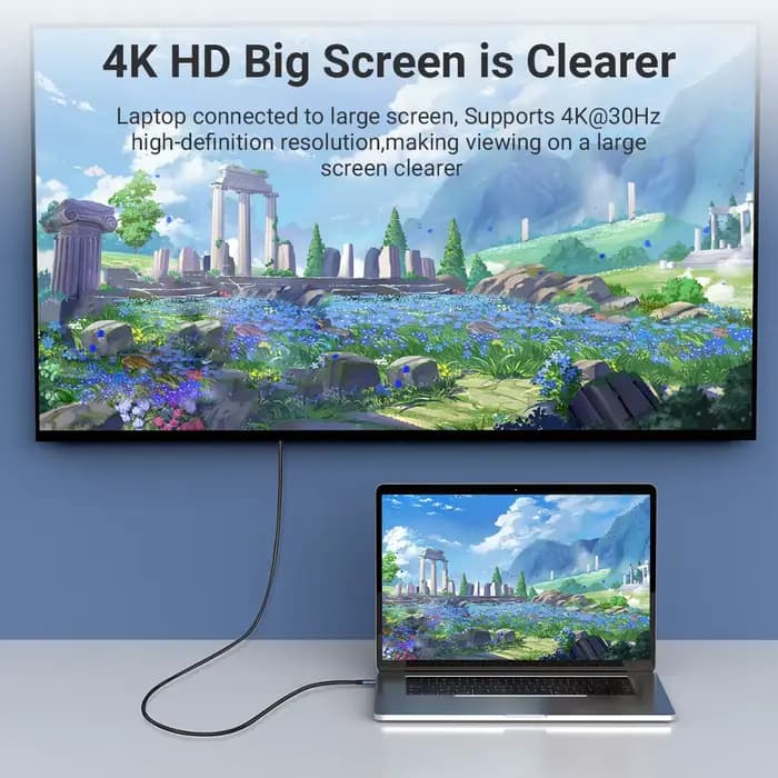 Câble 4K 60Hz TYPE C vers HDMI