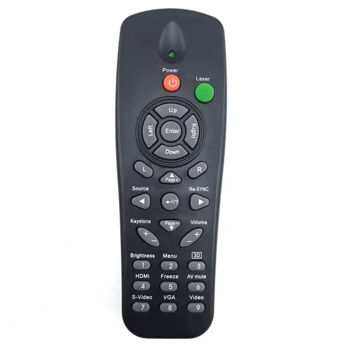 Télécommande pour budgétaire Optoma, DS322, DS317, DS316, DS219, DS216, DS211, DS306, DS671, ES530,