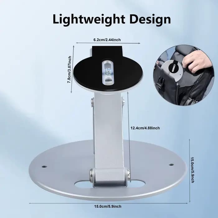 Réglable à 180° ° Support de projecteur rotatif