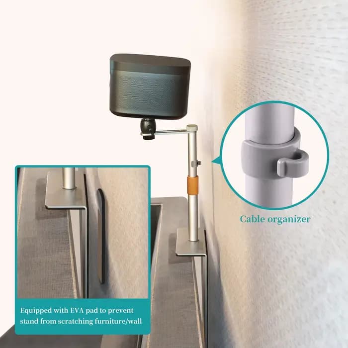 Support de projecteur multifonctionnel pour chevet